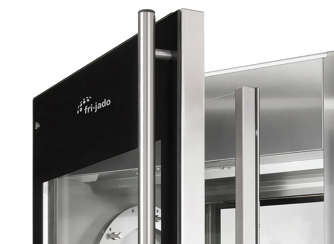 frijado tdr rotisserie double door close up