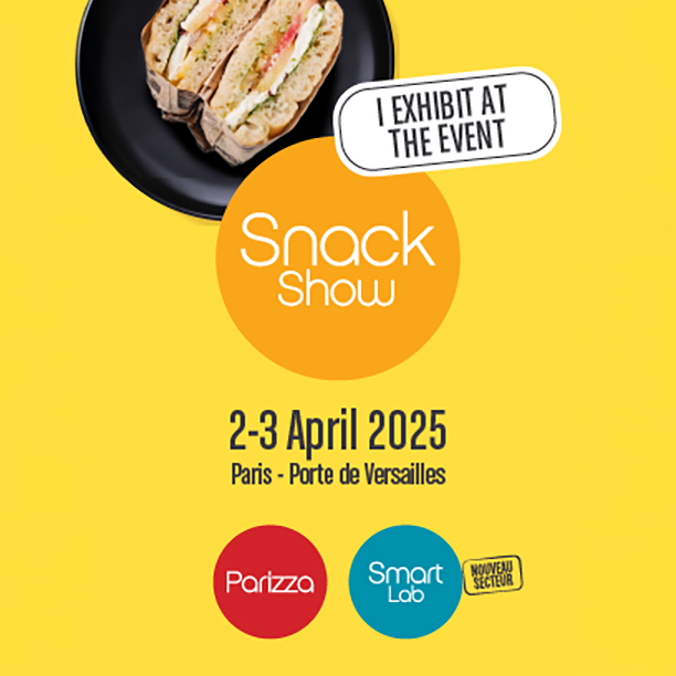 Fri-Jado exhibiting at the Snack Show 2025 in Paris