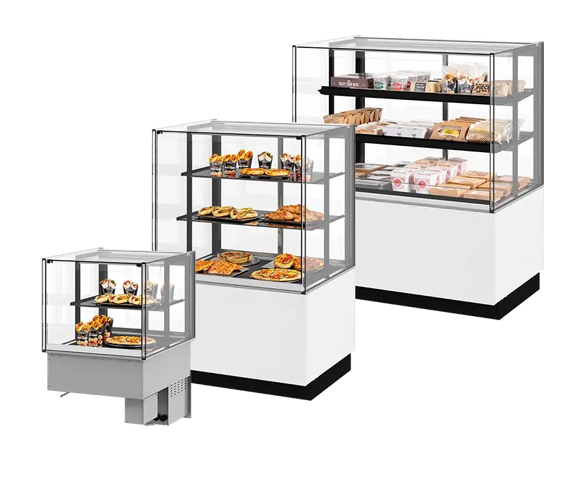 Fri-Jado Hot food display MCC part of range - food-to-go display