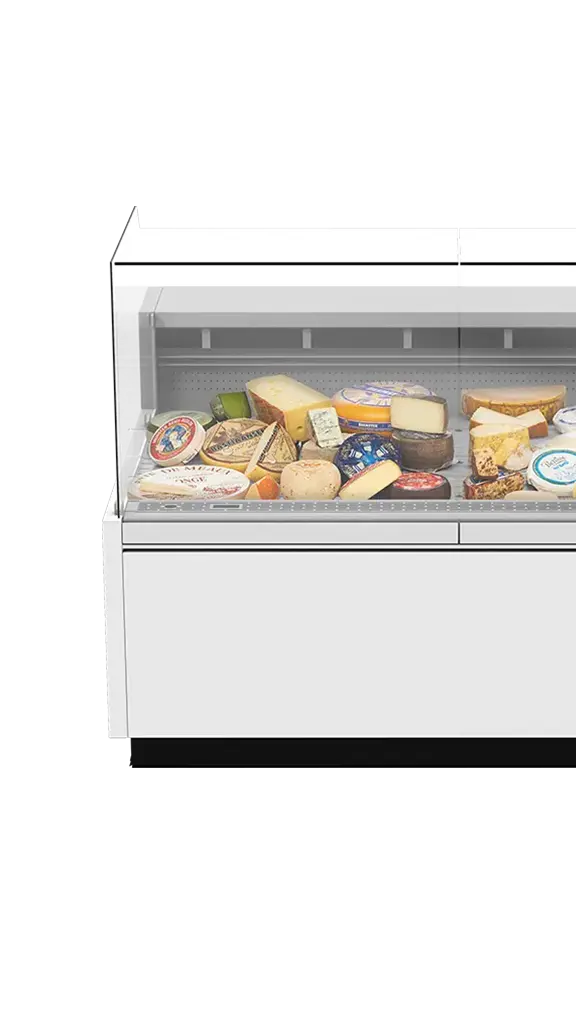 Fri-Jado custom counter cold full serve - serve over option