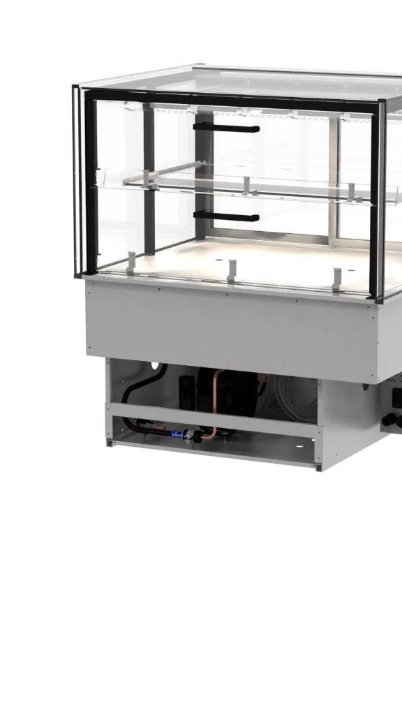 Fri-Jado - MCC 90cm-2 shelf with folding doors