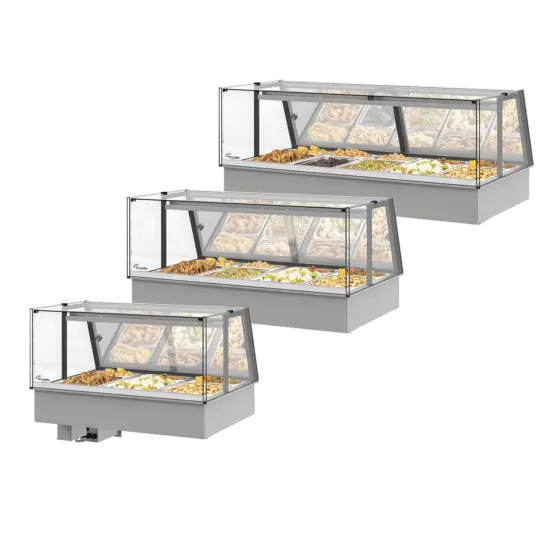 DC Hot Deli Counter drop-in units